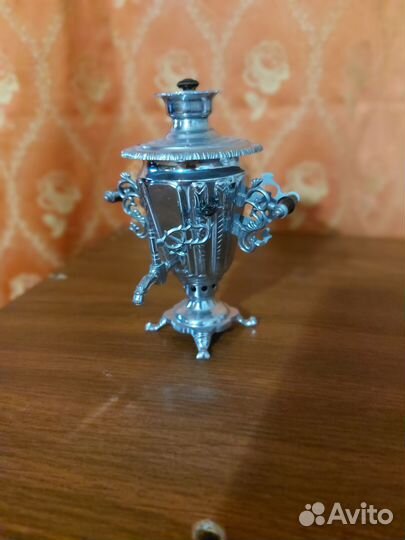 Статуэтка балерины,самовара,чайник,салонки набор