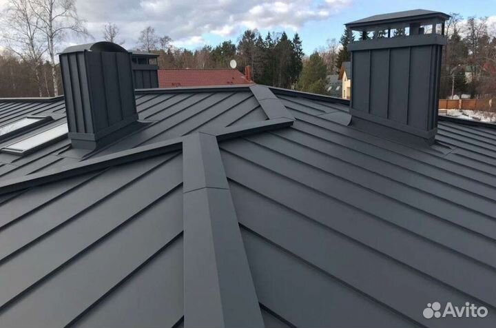 Фальцевая кровля, аренда станка сфп-700