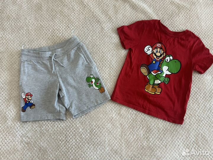 Вещи пакетом для мальчика б/у (104-110)