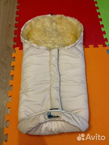 Конверт зимний из натуральной овчины