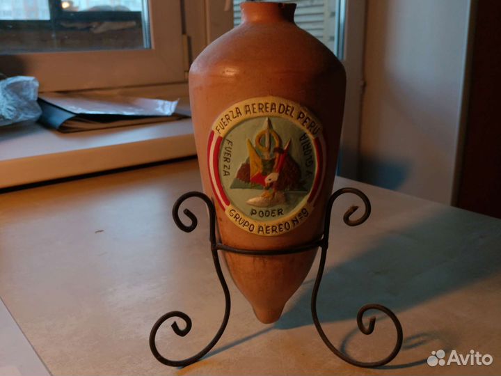 Сосуд глина винтаж