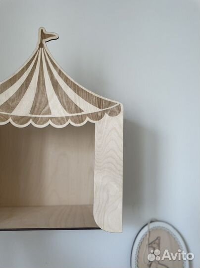 Декор для детской комнаты полка цирк maileg