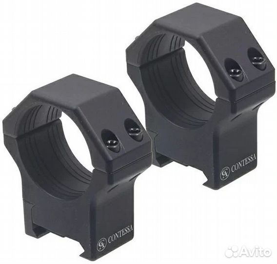 Кольца Weaver (D-30 мм) Contessa, высота 12 мм