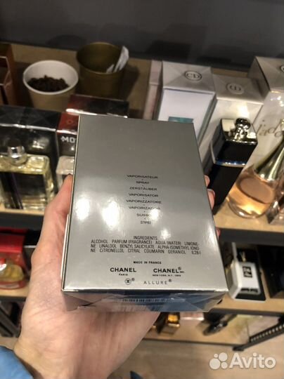 Chanel allure homme sport туалетная вода мужская
