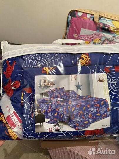 Детское постельное белье с одеялом