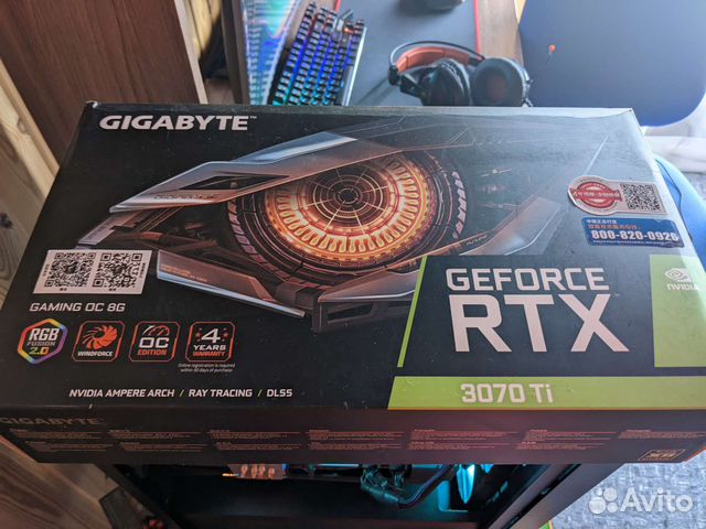 Продам видеокарту rtx 3070ti купить в Перми | Электроника | Авито