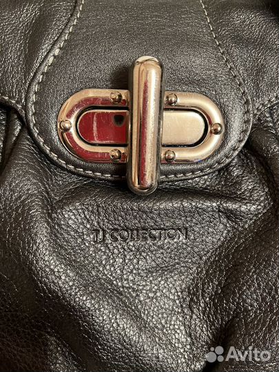 Сумка tj collection италия натуральная кожа