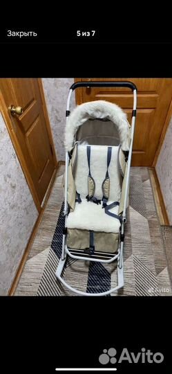 Коляска санки