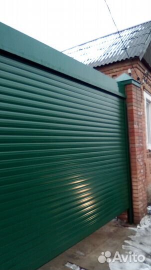 Рольставни (рольворота) рулонные ворота Дорхан