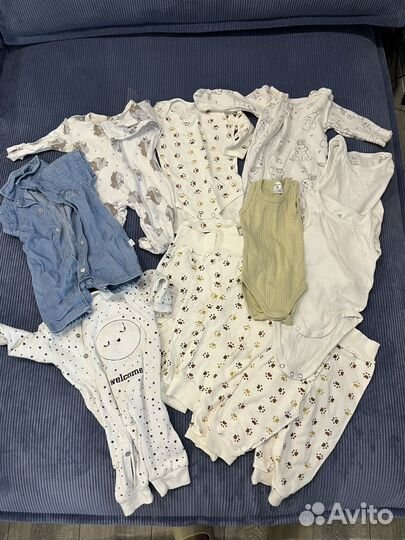 Вещи детские 56-62 пакетом
