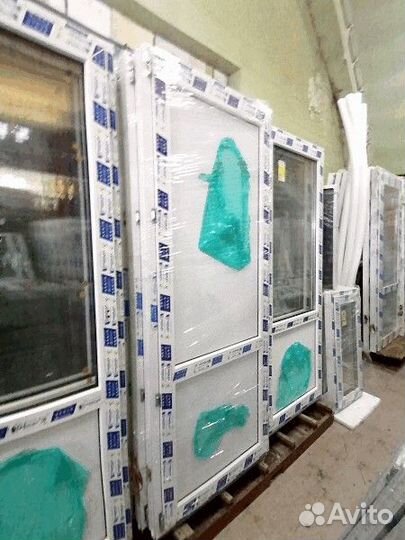 Двери пластиковые 801х1987 мм балконные