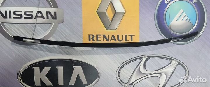 Молдинг на крышу Накладка крыши Renault koleos Лев