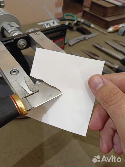 Заточка ножей. (заточка на профиле)