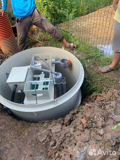 Септик с установкой