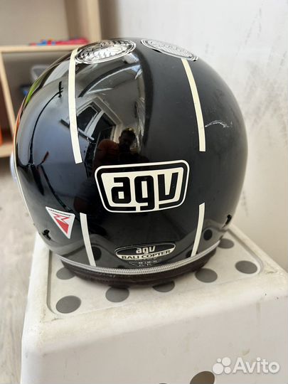 Детский мото шлем