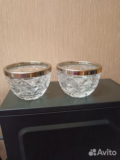 Хрустальная конфетница СССР