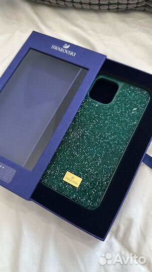 Чехол swarovski для iPhone 12/12 pro оригинал