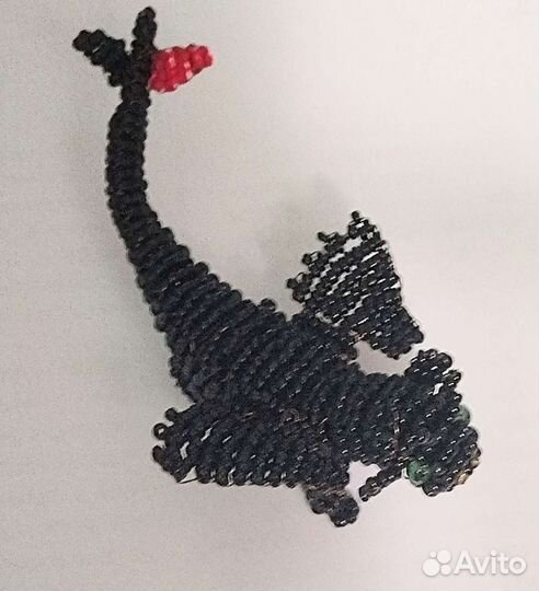 Ночная фурия из бисера