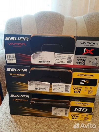 Хоккейные коньки bauer