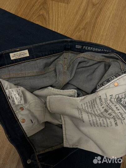 Джинсы мужские Levis 511 premium W34 L36