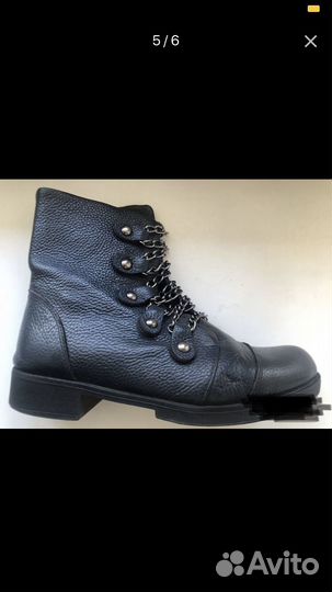 Кожаные ботинки Just Couture