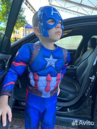 Карнавальный костюм капитан америка марвел