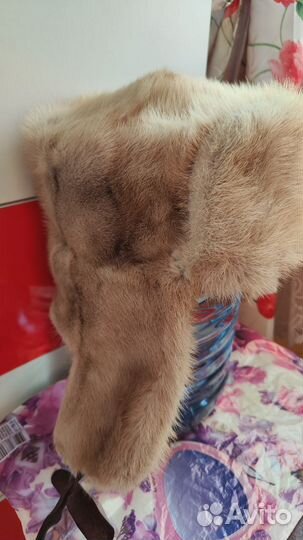 Норковая шапка ушанка