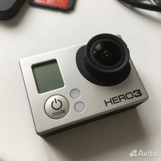 Экшн камера GoPro 3 black + сумка и аксессуары