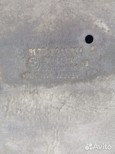 Защита днища BMW 1 F20