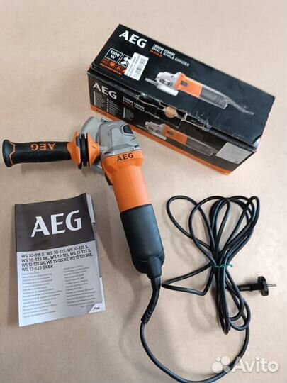 Шлифмашина угл WS8-125 AEG 4935451402