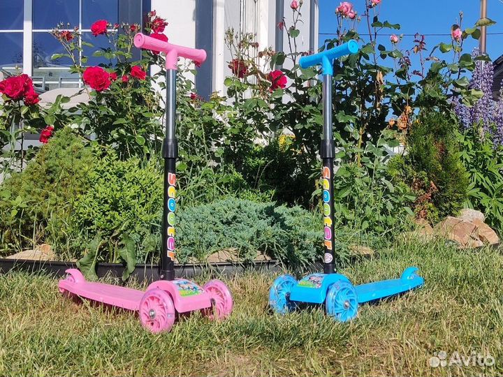 Самокат детский 3х колесный