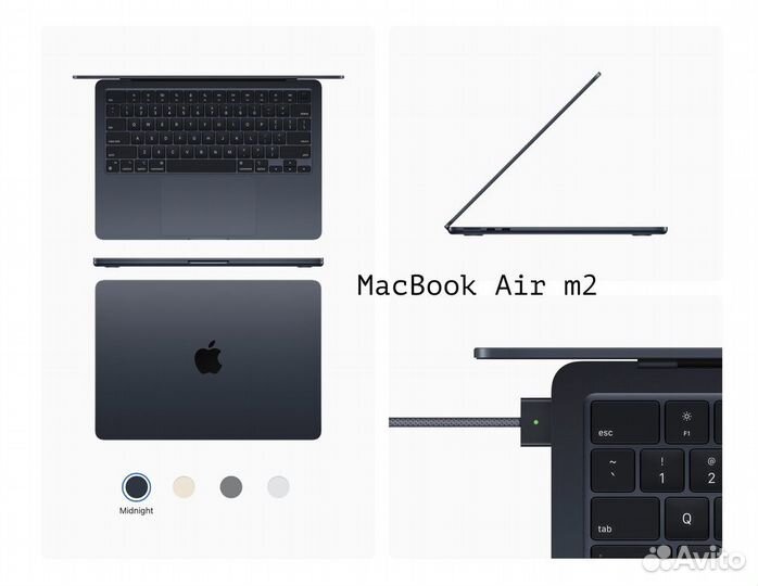 New/Apple Macbook Air/2023/M3/16/256