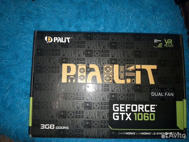 Видеокарта gtx 1060 3gb