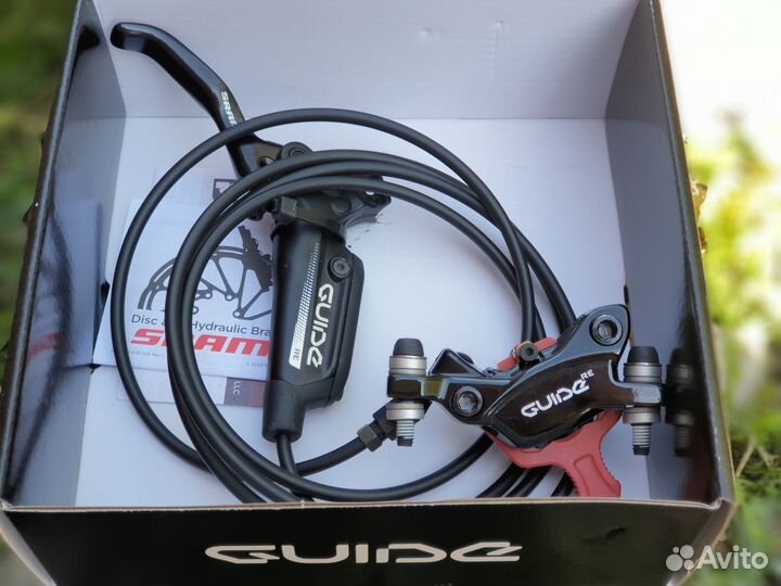 Дисковые гидравлические тормоза Sram Guide RE