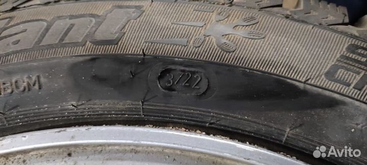 Зимняя резина cordiant 195/55 r16 на дисках honda