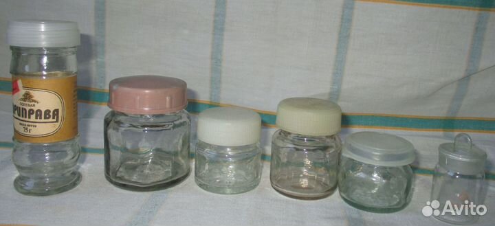 Банки разные Детские бутылочки СССР