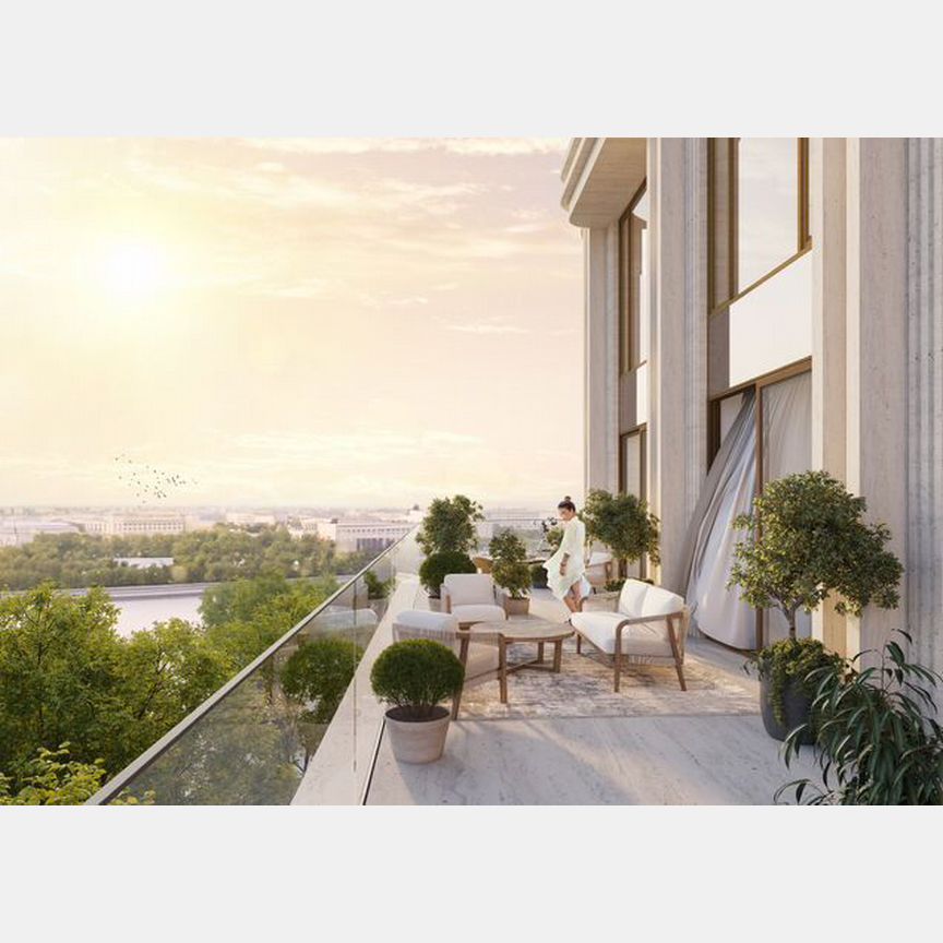 2-к. квартира, 73,6 м², 15/23 эт.