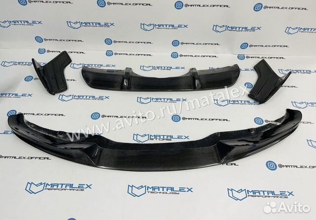 Обвес для BMW F15 Perfomance карбон, сплиттер