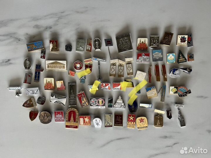 Значки СССР Москва
