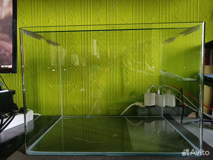 Аквариум 40 литров, Фильтр Aquael, Лампа, Грот