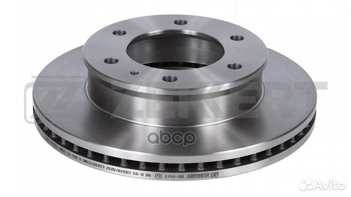 Диск торм. перед. Mazda B-Serie IV 99- BT-50 06