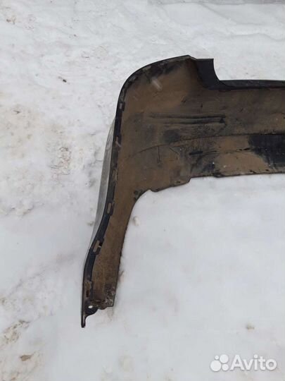 Бампер задний Фольцваген Поло 09-15