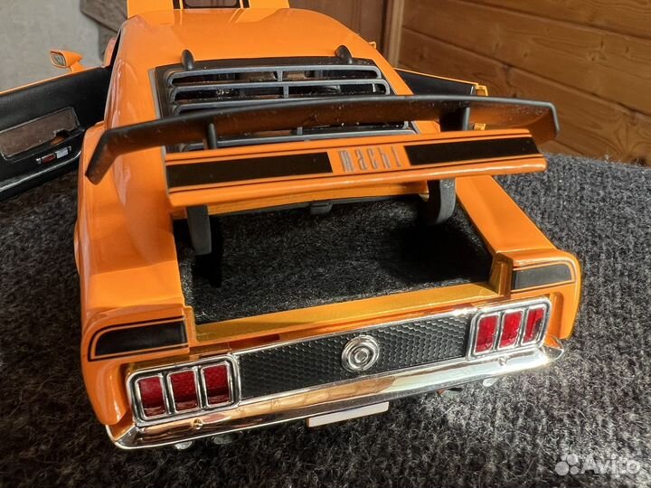 Доработанный Ford Mustang Mach1 Twister 1970 1:18