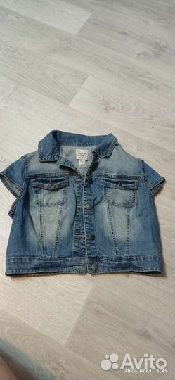 Джинсовая куртка женская