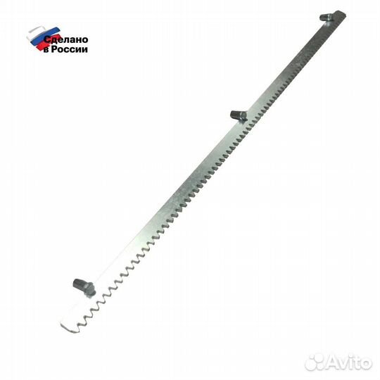 Зубчатая рейка для откатных ворот