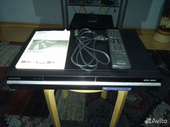 DVD/HDD рекордер Sony