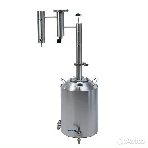 Дистиллятор с сухопарником, врезка тэн 2