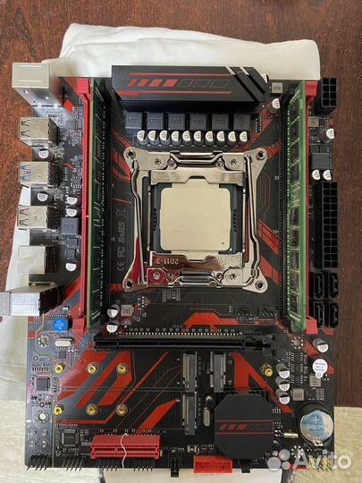 Комплект мать проц память