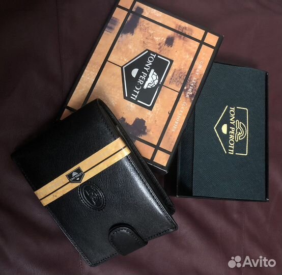 Портмоне мужской новый tony perotti