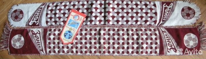 Первые шарфы Зенит СССР 1984 год раритет старинный